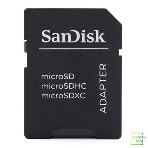 Adapter MicroSD to SD SanDisk | Áo Thẻ Sandisk Chuyển Đổi Thẻ Nhớ Micro SD Sang Thẻ Nhớ SD