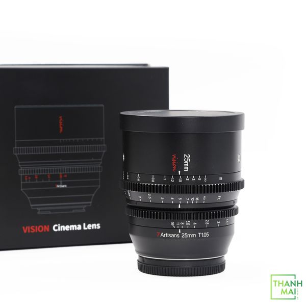 Ống kính 7Artisans 25mm T1.05 - Cine Lens For L Mount