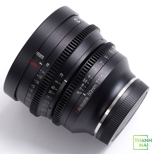 Ống Kính 7Artisans 50mm T1.05 Vision Cine Lens For Sony E Mount