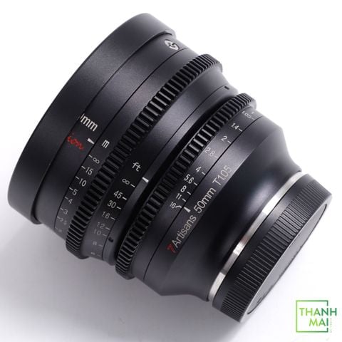 Ống Kính 7Artisans 50mm T1.05 Vision Cine Lens For Sony E Mount