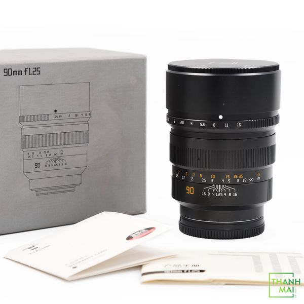 Ống kính TTArtisan 90mm f/1.25 For L Mount ( Fullbox )
