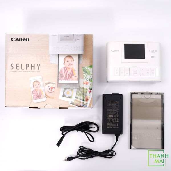 Máy in ảnh lấy ngay Canon Selphy CP1300 ( White ) | Chính hãng