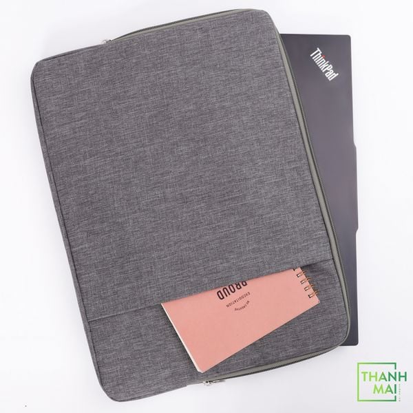 Túi Chống Sốc Bảo Vệ Laptop 2 ngăn size 15 inch ( Gray )