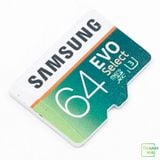 Thẻ nhớ MicroSDXC Samsung Evo Select 64GB U3 4K 100MB/s