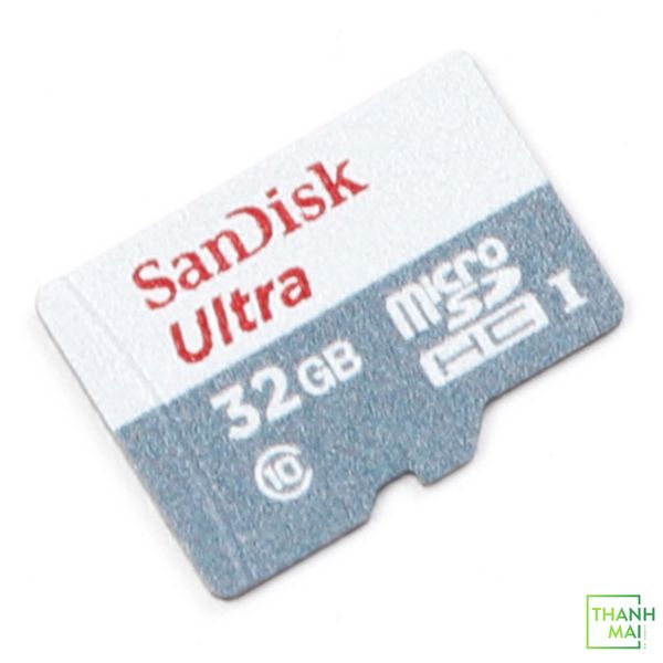 Thẻ Nhớ MicroSDHC SanDisk Ultra 32GB 100MB/s 667x | SDSQUNR-032G-GN3MN