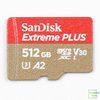 Thẻ Nhớ MicroSDXC SanDisk Extreme V30 A2 512GB 190MB/s | SDSQXAV-512G-GN6MN