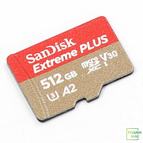 Thẻ Nhớ MicroSDXC SanDisk Extreme V30 A2 512GB 190MB/s | SDSQXAV-512G-GN6MN