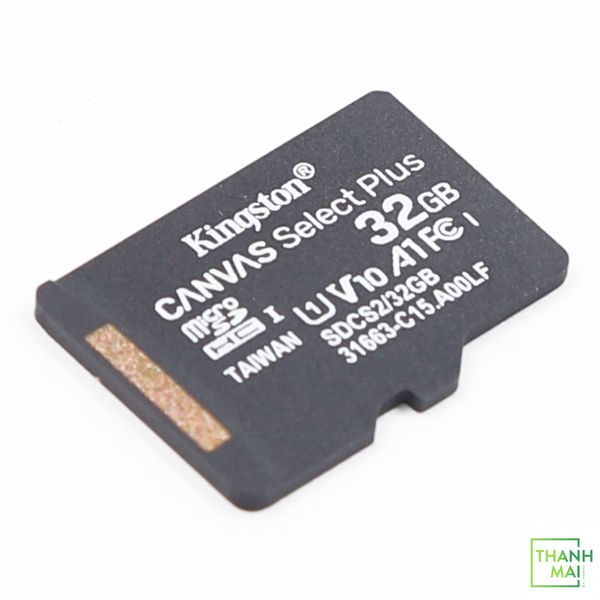 Thẻ Nhớ MicroSDHC Kingston Canvas Select Plus 32GB Class 10 U1 100MB/s | SDCS2/32GB