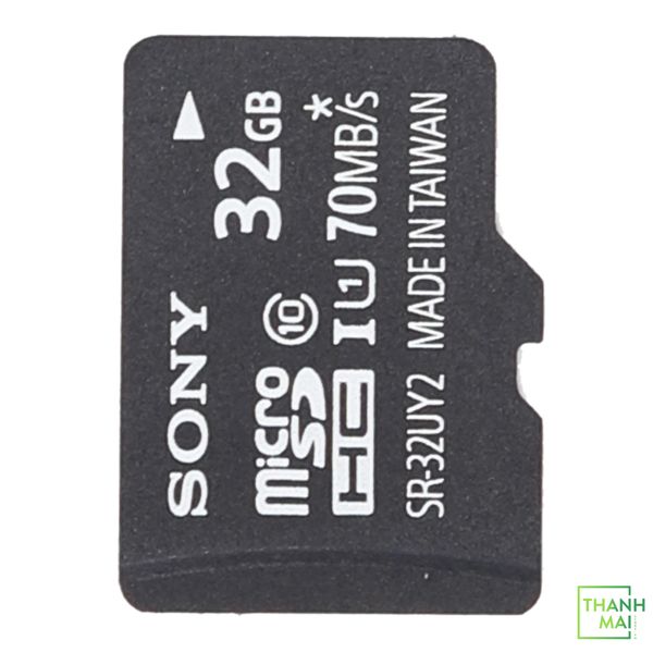 Thẻ nhớ MicroSDHC Sony 32GB 70MB/s SR-32UY2