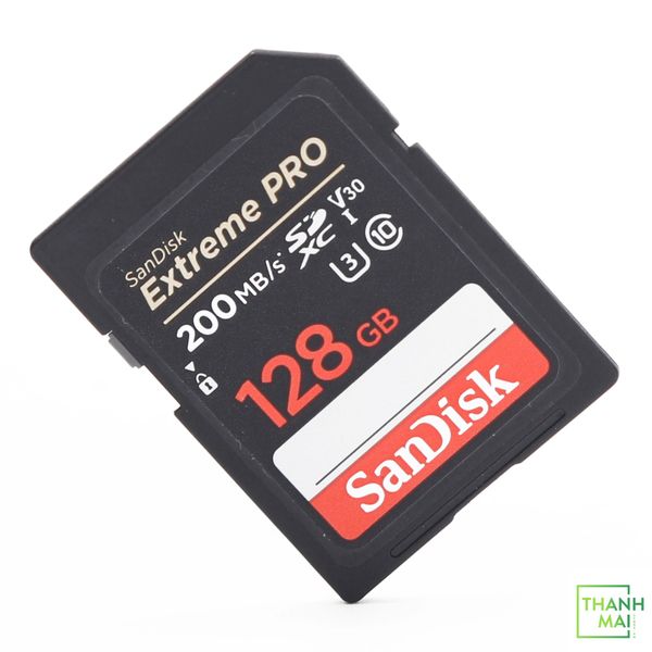 Thẻ nhớ SDXC SanDisk Extreme Pro U3 V30 128GB 200MB/s SDSDXXD-128G-GN4IN