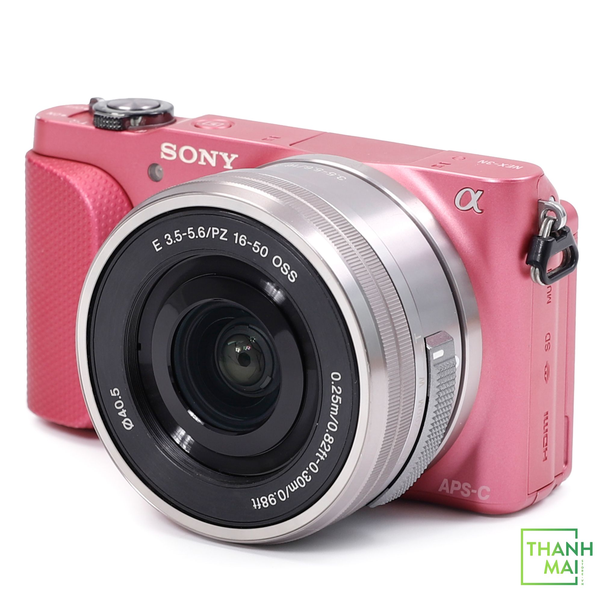 Máy ảnh Sony NEX-3N kit Sony E PZ 16-50mm F3.5-5.6 OSS - Thanh Mai