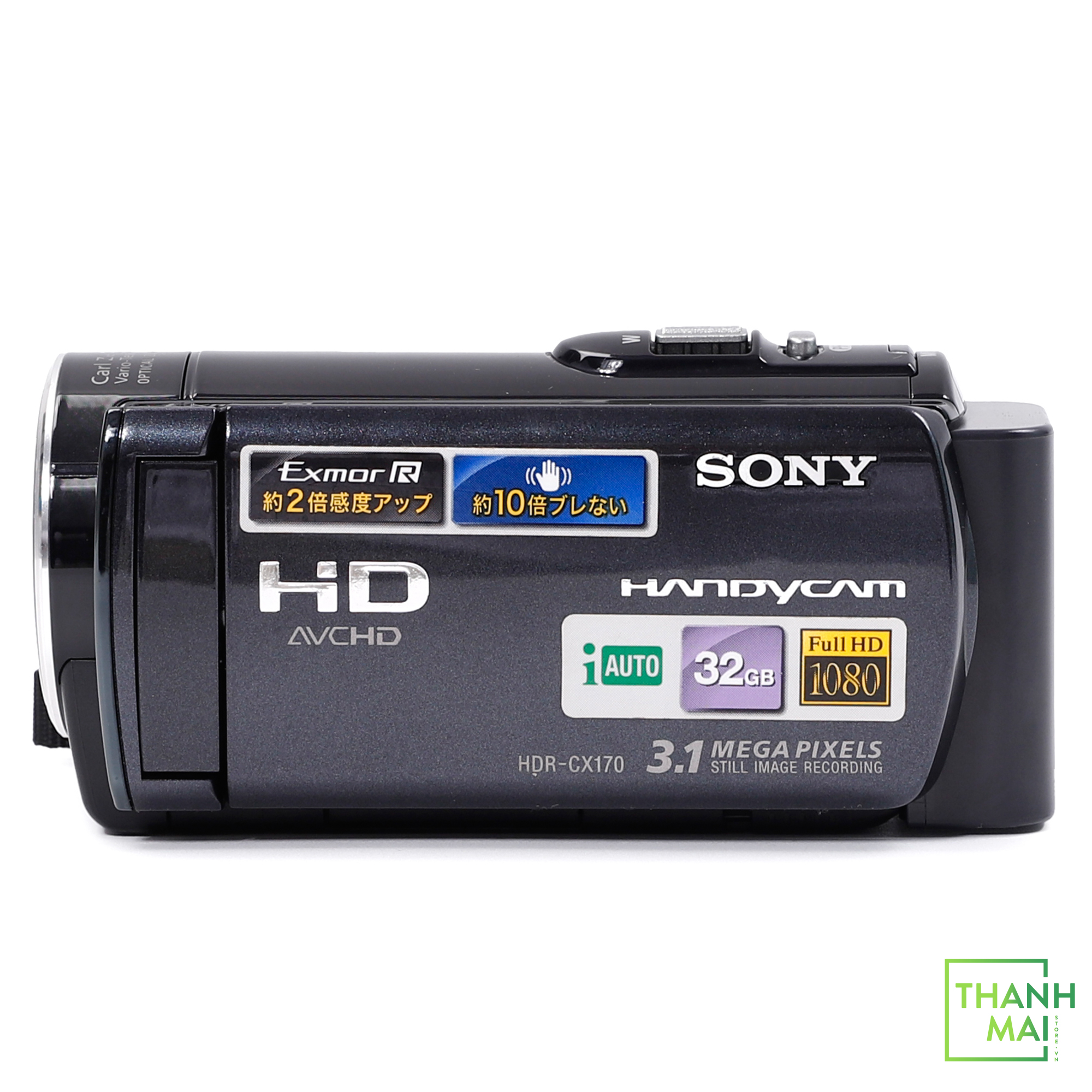 Máy Quay Phim Cầm Tay Sony Handycam HDR-CX170 ( Black ) - Thanh