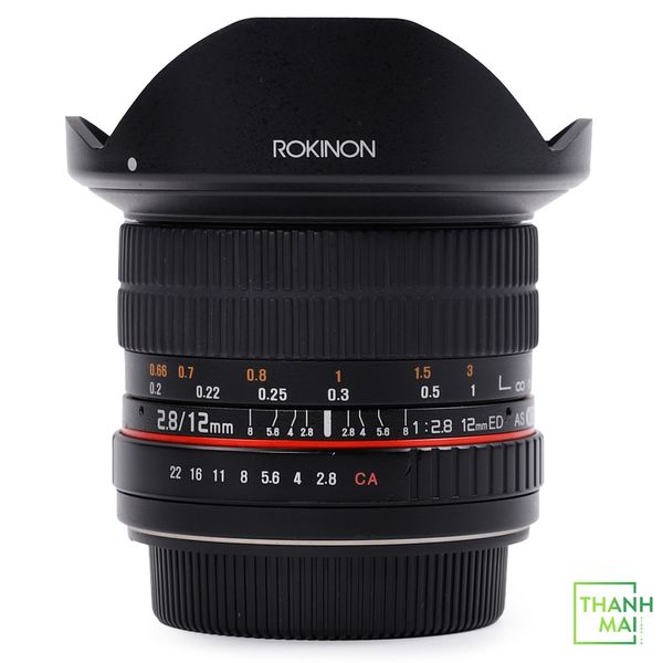 Ống kính Rokinon 12mm f/2.8 ED AS IF NCS UMC Fisheye For Canon
