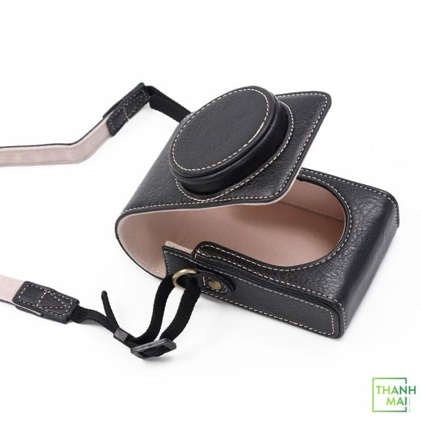 Túi đựng máy ảnh bằng da tổng hợp có dây đeo vai Cho RX100 | RX100 II | RX100 III | RX100 IV | RX100V | RX100 VI | RX100 VII | ZV1 cho Ricoh GR2 | GR3-Layfoo