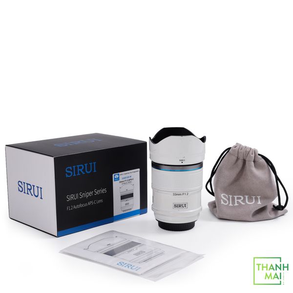 Ống kính SIRUI AF Sniper 33mm F1.2 For E Mount (APS-C)