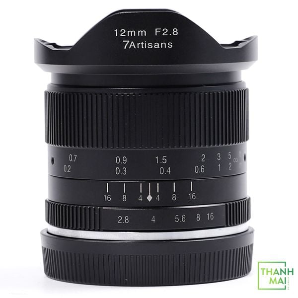 Ống kính 7Artisans 12mm F/2.8 For Sony E-mount ( Black )