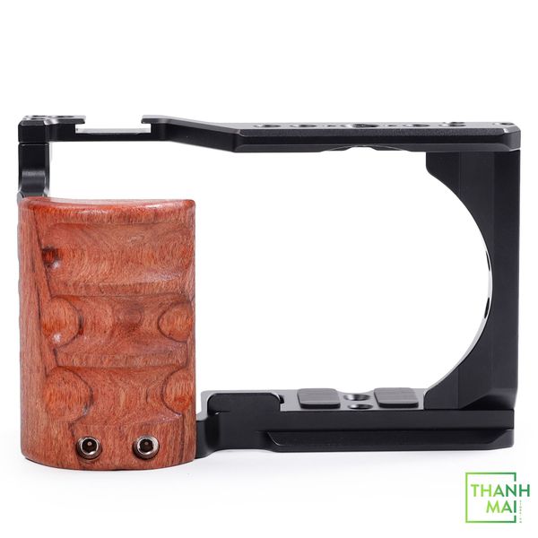 Khung Nhôm Cage Gỗ Bảo Vệ Máy ảnh Sony ZV-E10