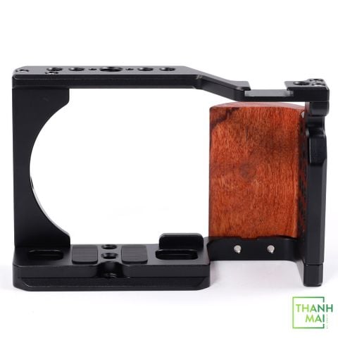 Khung Nhôm Cage Gỗ Bảo Vệ Máy ảnh Sony ZV-E10