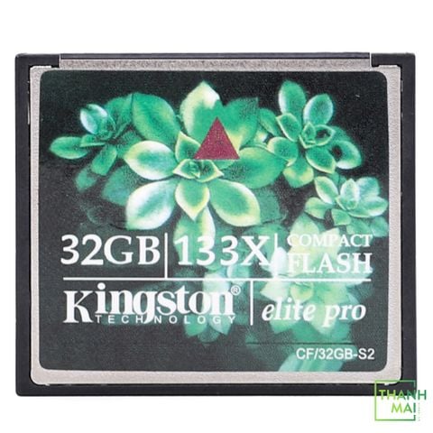 Thẻ Nhớ CompactFlash ( CF ) Kingston Elite Pro 32 GB 133x | CF/32GB-S2