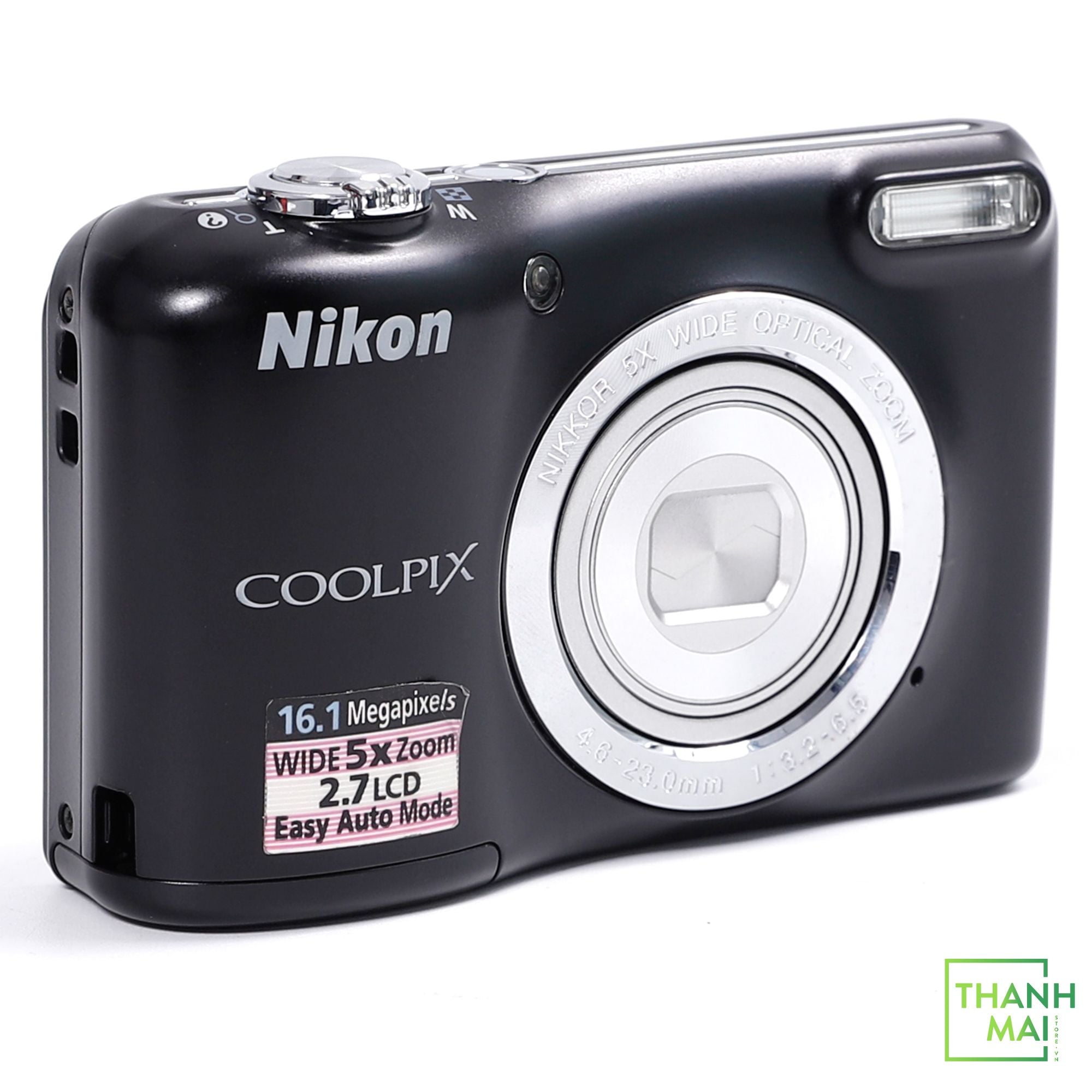 Fotocamera Nikon CoolPix L27 16 Megapixel, Zoom Ottico 5x NIKKOR, Schermo LCD 2.7'' E Batterie AA