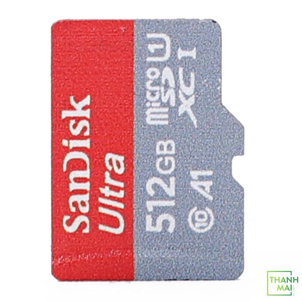Thẻ nhớ MicroSDXC SanDisk Ultra A1 512GB 150MB/s | SDSQUAC-512G-GN6MN