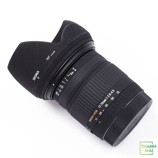 Ống Kính Sigma 17-70mm f/2.8-4.5 DC HSM For Canon