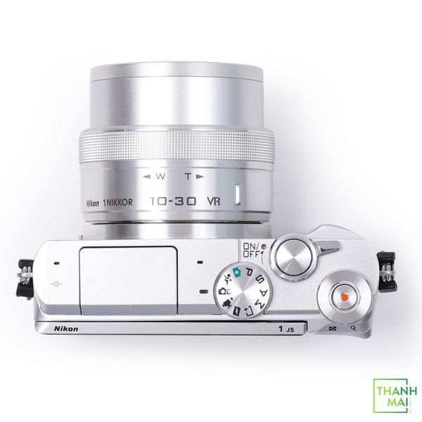 Máy Ảnh Nikon 1 J5 kit Nikon 1 NIKKOR VR 10-30mm f/3.5-5.6 | Silver