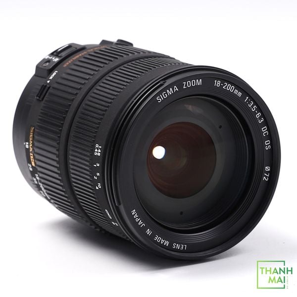 Ống Kính Sigma 18-200mm F/3.5-6.3 DC OS For canon
