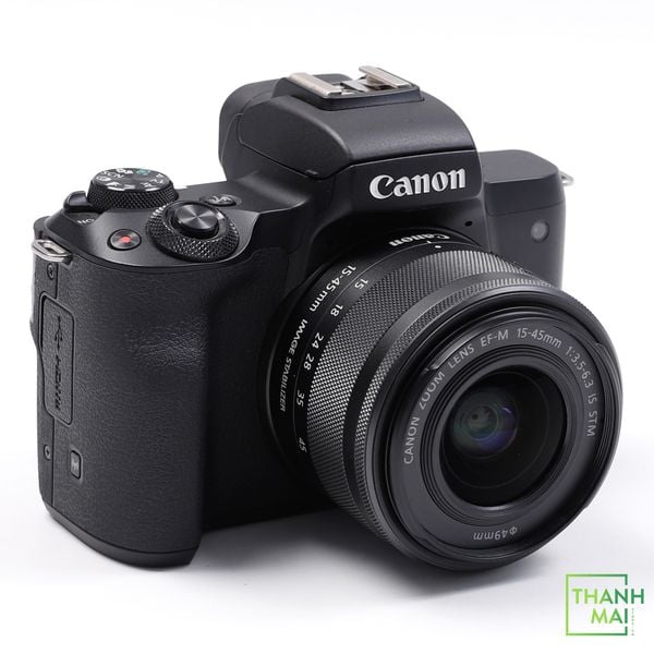 Máy ảnh Canon EOS M50 kit EF-M 15-45mm f/3.5-6.3 IS STM