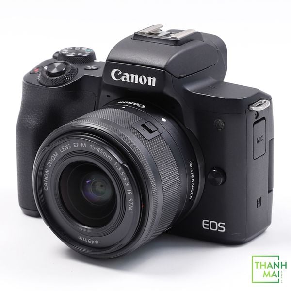 Máy ảnh Canon EOS M50 kit EF-M 15-45mm f/3.5-6.3 IS STM
