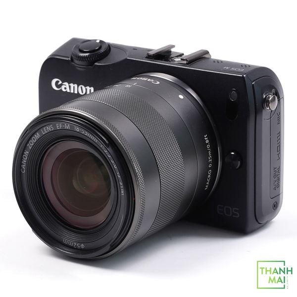 Máy ảnh Canon EOS M kit EF-M 18-55mm f/3.5-5.6 IS STM ( Black )