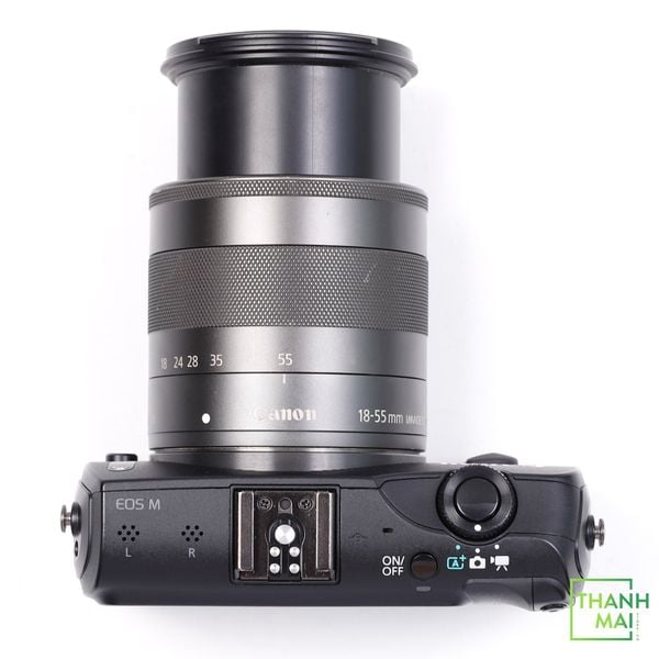 Máy ảnh Canon EOS M kit EF-M 18-55mm f/3.5-5.6 IS STM ( Black )