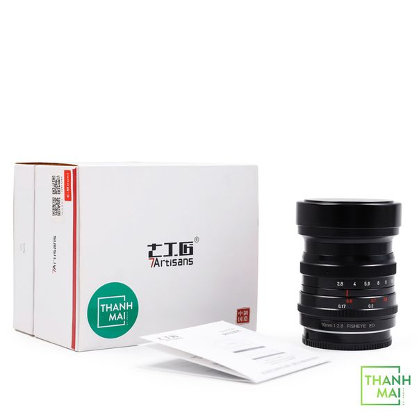 Ống Kính 7Artisans 10mm f/2.8 Fisheye For Sony E-Mount