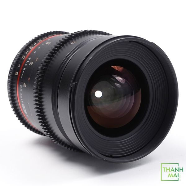 Ống Kính Samyang 24mm T1.5 VDSLR ED AS IF UMC II For Canon
