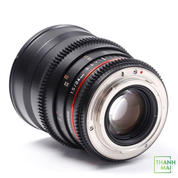 Ống Kính Samyang 24mm T1.5 VDSLR ED AS IF UMC II For Canon