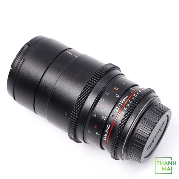 Ống Kính Samyang 100mm T3.1 VDSLR ED UMC Macro For Canon