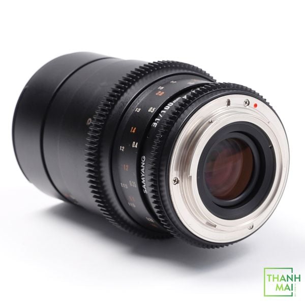 Ống Kính Samyang 100mm T3.1 VDSLR ED UMC Macro For Canon