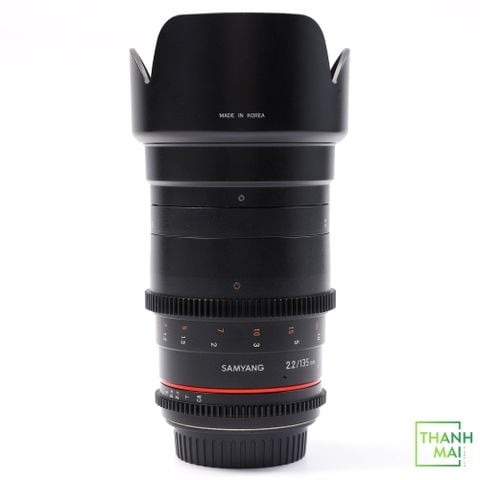 Ống kính Samyang 135mm T2.2 VDSLR ED UMC For Canon