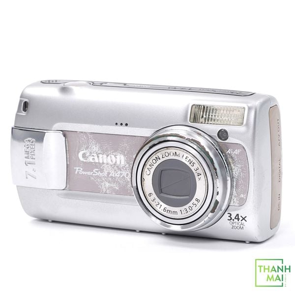 Máy ảnh Canon PowerShot A470 ( Silver ) | Decor