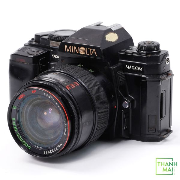 Máy ảnh Film Minolta Maxxum 9000 kèm Ống kính AF 28-70mm F3.5-4.5 | Decor