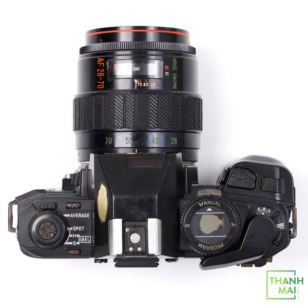 Máy ảnh Film Minolta Maxxum 9000 kèm Ống kính AF 28-70mm F3.5-4.5 | Decor