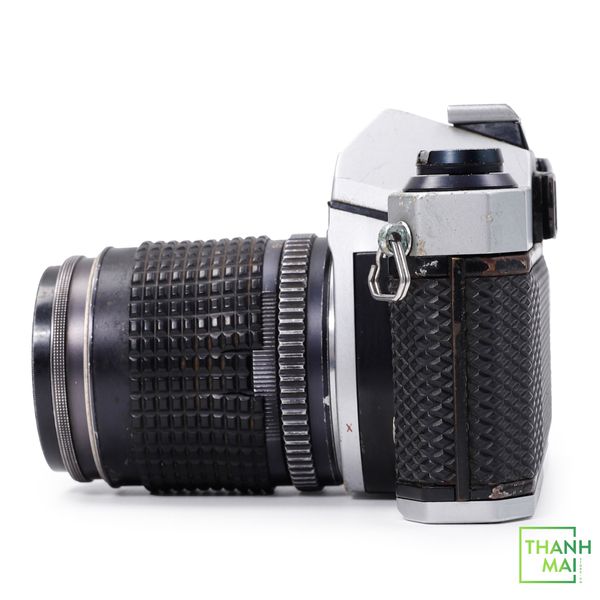 Máy ảnh Film Pentax ASAHI K1000 kèm Ống kính Pentax-M 135mm F3.5 | Decor