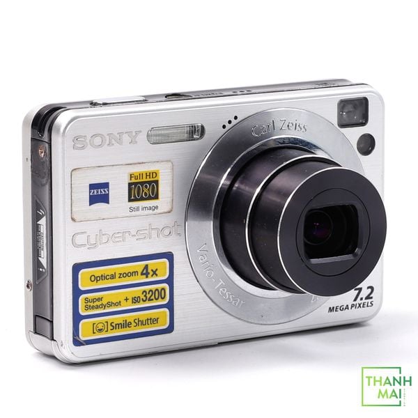 Máy Ảnh Sony Super Steadyshot DSC -W120 ( Silver )