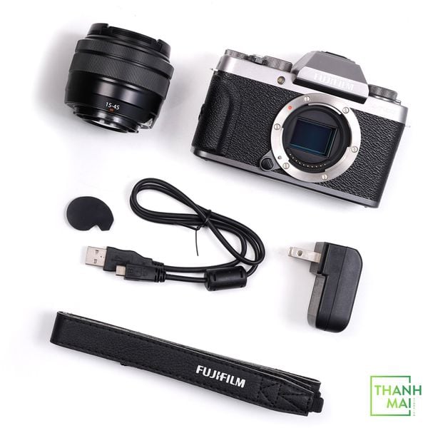 Máy ảnh Fujifilm X-T100 kit Fujifilm XC 15-45mm f/3.5-5.6 OIS PZ