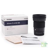 Ống kính Sigma 30mm F/1.4 DC DN Contemporary For Canon EF-M
