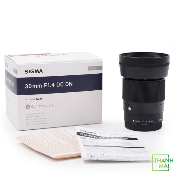Ống kính Sigma 30mm DC DN Contemporary For Canon EF-M