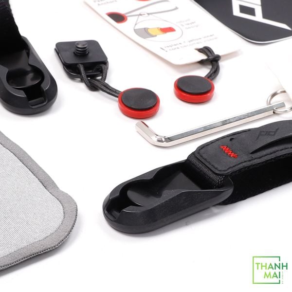 Dây đeo máy ảnh Peak Design Leash L-BL-3 ( Black ) | Chính hãng