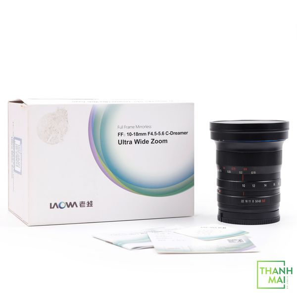 Ống kính Laowa 10-18mm f/4.5-5.6 FE Zoom For E-mount