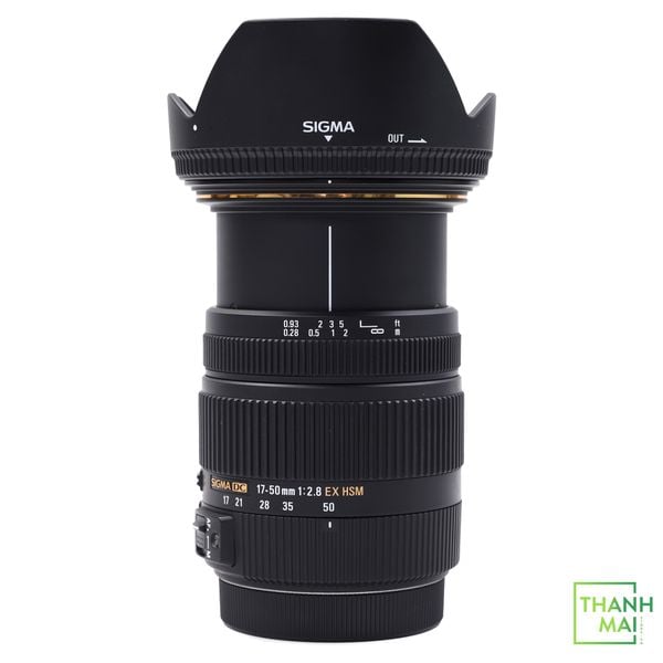 Ống kính Sigma 17-50mm f/2.8 EX DC OS HSM For Canon