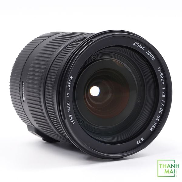 Ống kính Sigma 17-50mm f/2.8 EX DC OS HSM For Canon